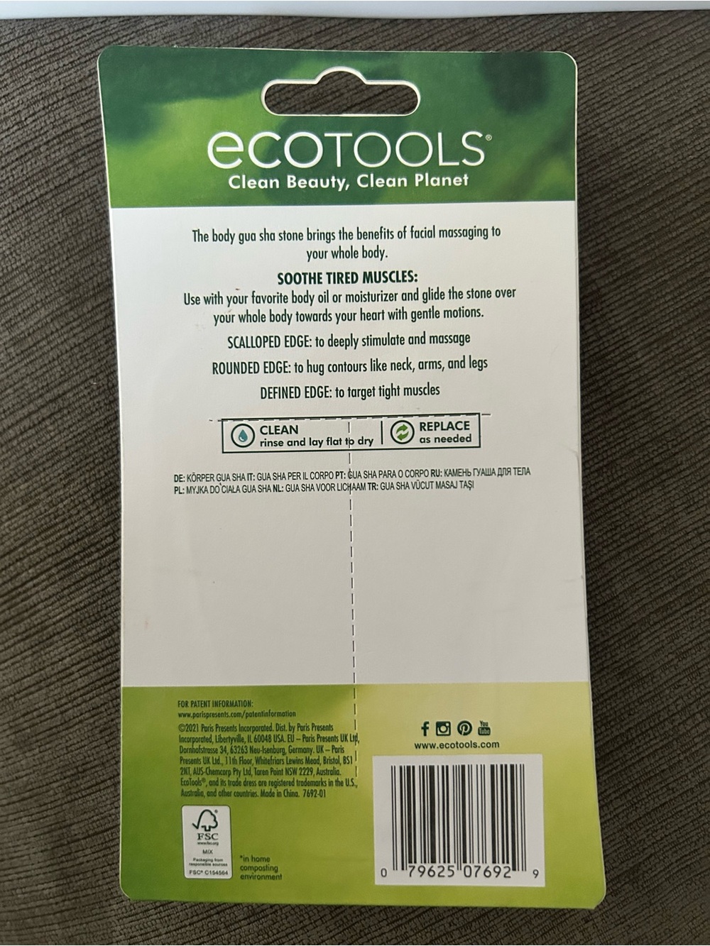 EcoTools Body Gua Sha Jade Stone - Picture 4 of 4